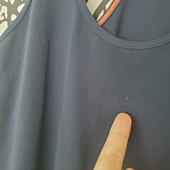 LULULEMON Athletica Navy Blue Racerback Tank Top 6 - Picture 7 of 7